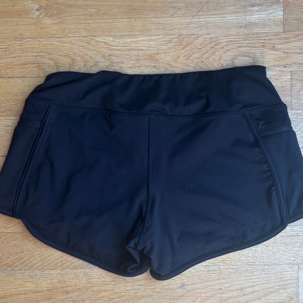 Hylete Women's Jet Black Ladies Performance Shorts - Picture 6 of 6